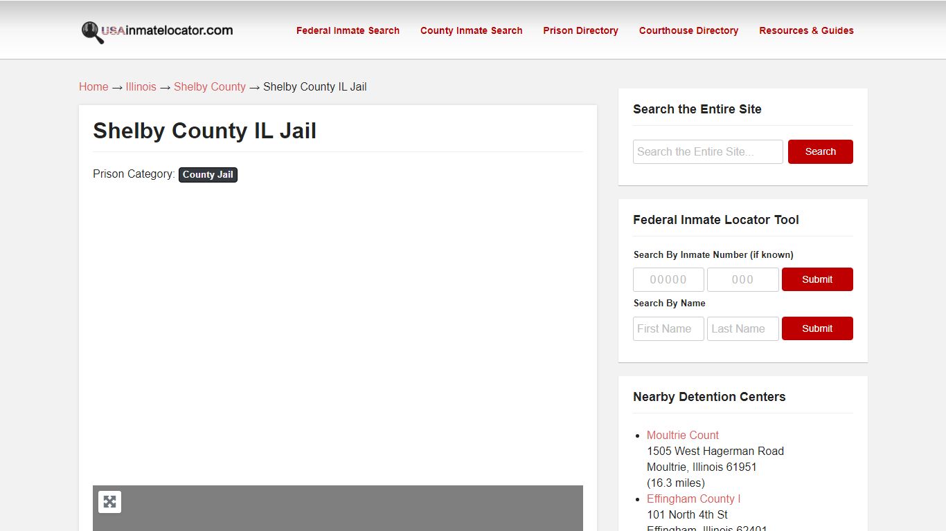 Shelby County IL Jail | USA Inmate Locator